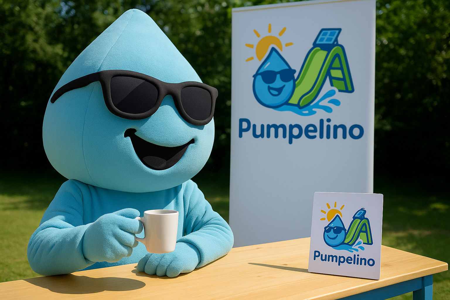 Pumpelino Maskottchen